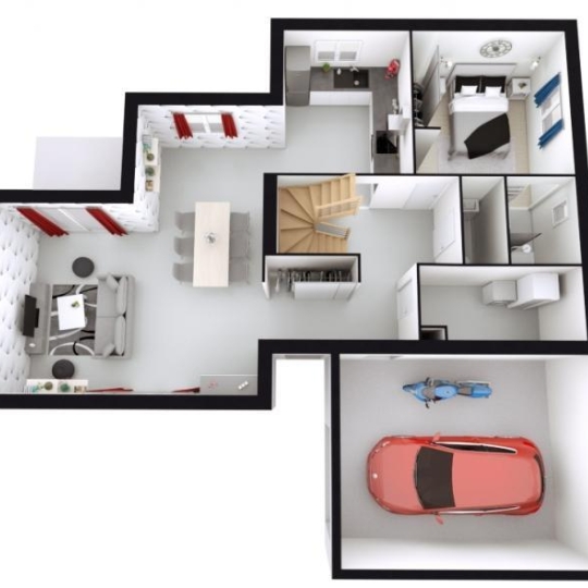  Groupe ESR PROM-S : Maison / Villa | GENAS (69740) | 90 m2 | 480 000 € 