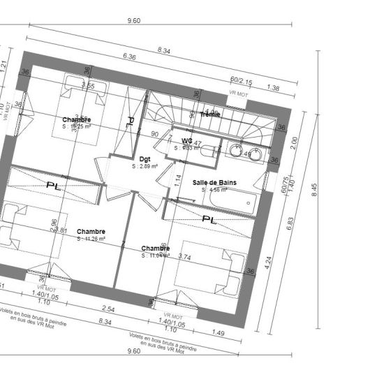  Groupe ESR PROM-S : Maison / Villa | CHASSIEU (69680) | 92 m2 | 383 125 € 