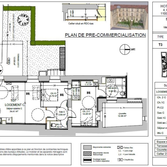  Groupe ESR PROM-S : Appartement | TOULOUSE (31000) | 72 m2 | 299 750 € 