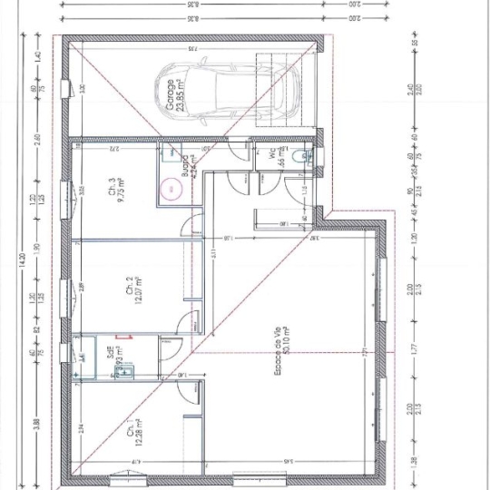  Groupe ESR PROM-S : Maison / Villa | GENAS (69740) | 94 m2 | 439 000 € 