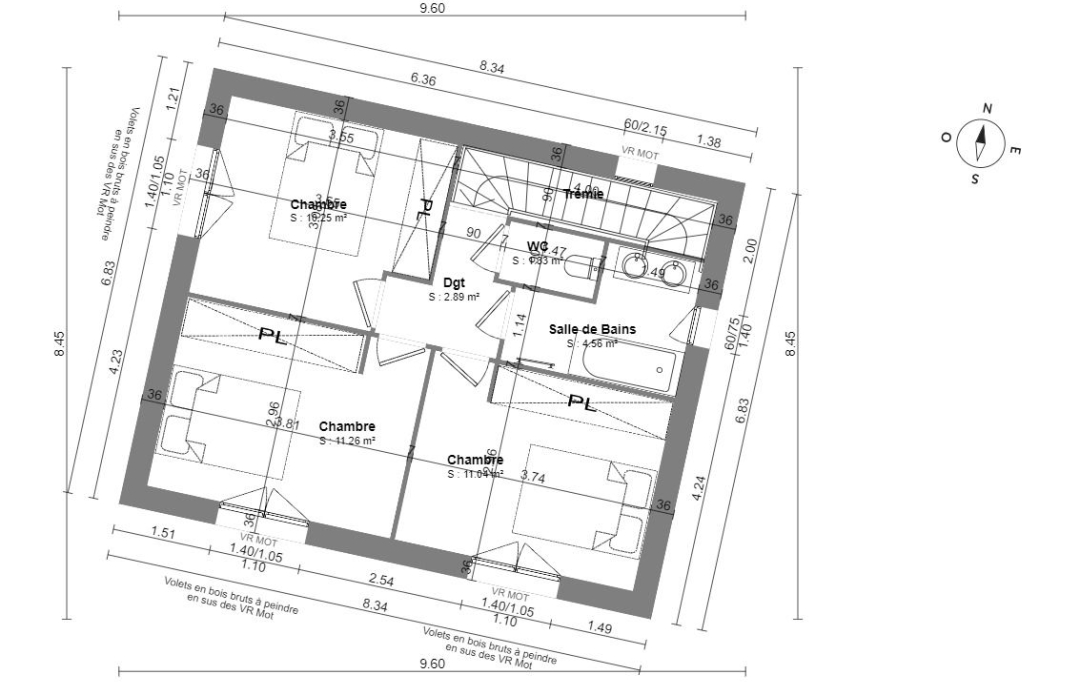 Groupe ESR PROM-S : Maison / Villa | CHASSIEU (69680) | 92 m2 | 383 125 € 
