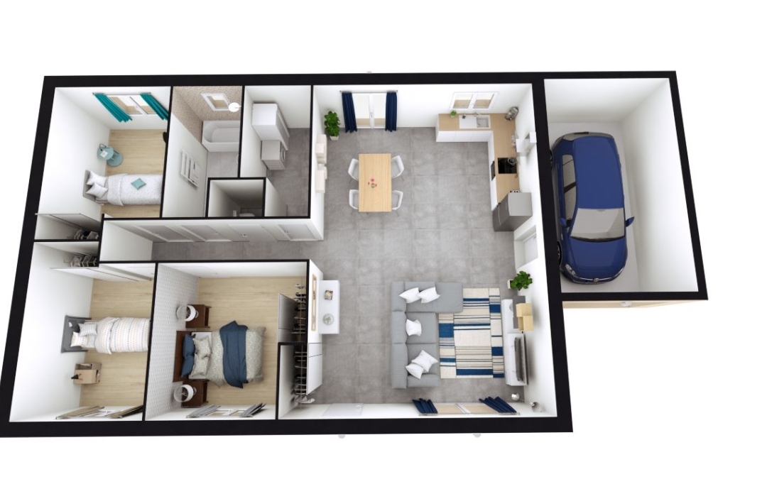 Groupe ESR PROM-S : House | MARCILLOLES (38260) | 90 m2 | 187 500 € 