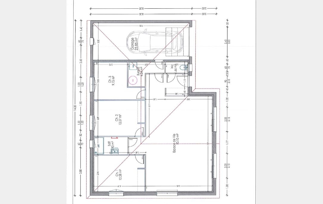 Groupe ESR PROM-S : Maison / Villa | GENAS (69740) | 94 m2 | 439 000 € 